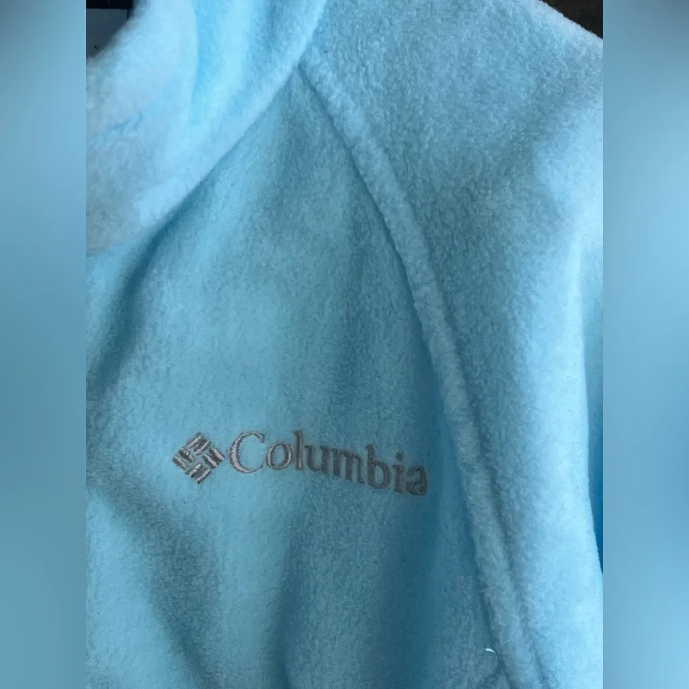 Columbia Sky Blue Benton Fleece Springs Jacket